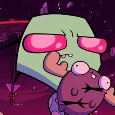 Invader Zim silly face pic